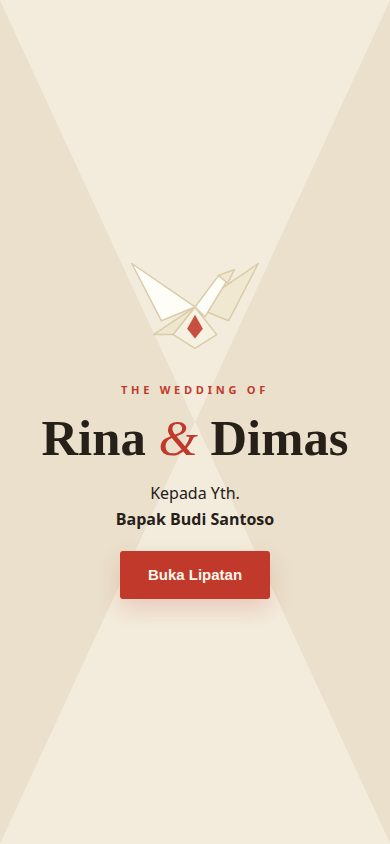 Origami Bangau