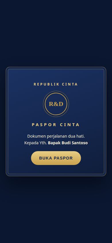 Paspor Cinta